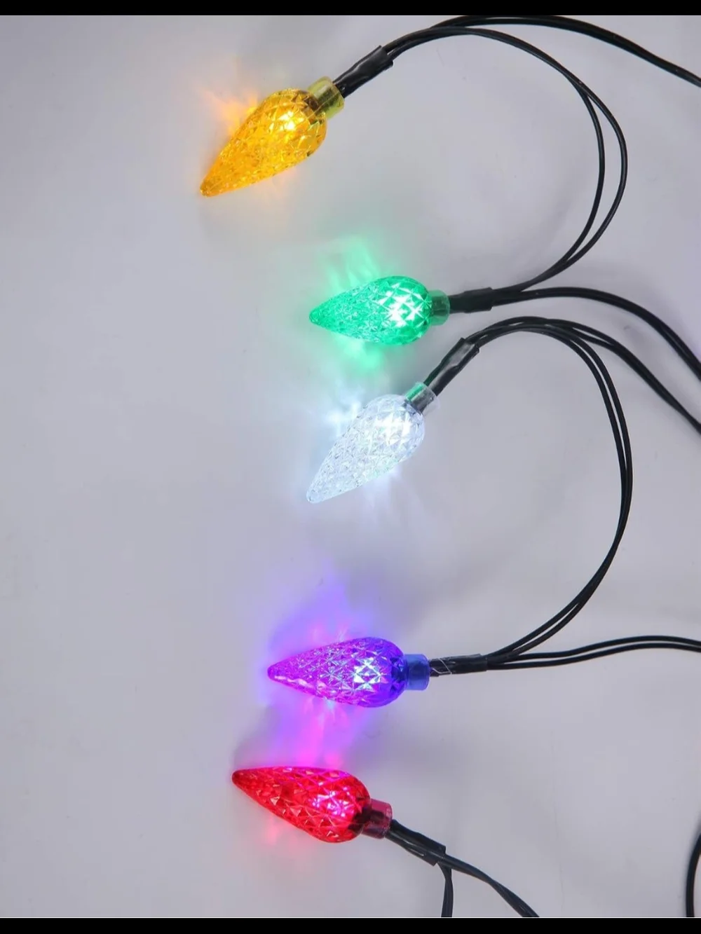 iPhone Multicolor C9 LED String Lights - USB Powered